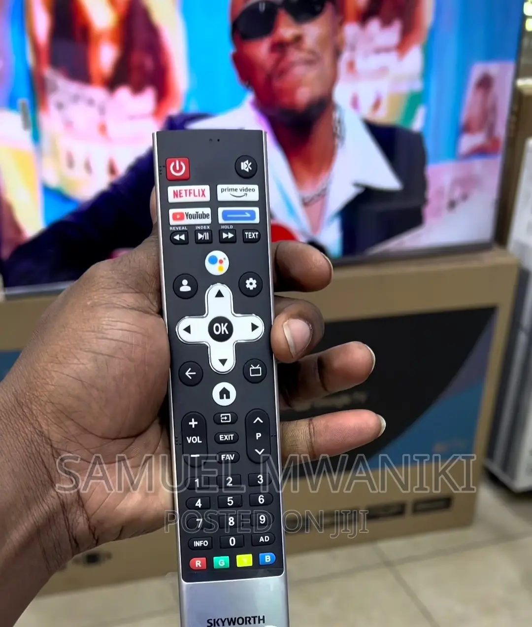 Skyworth 55" Qled Uhd Google Smart Tv Frameless New Model