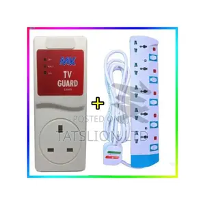 MK Electronics TV Guard Surge Protector + Free 5 Way High Qu