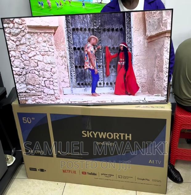 Skyworth 50′′ Uhd Smart Android Frameless Tv Netflix - thumbnail 8