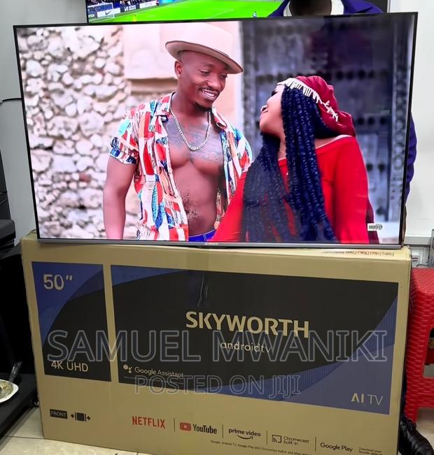 Skyworth 50′′ Uhd Smart Android Frameless Tv Netflix - thumbnail 5