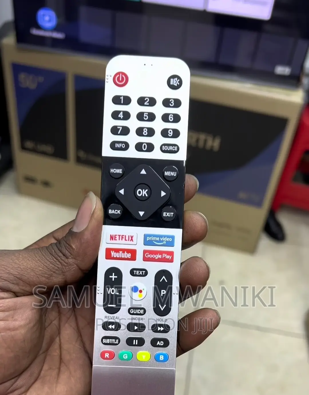 Skyworth 50′′ Uhd Smart Android Frameless Tv Netflix