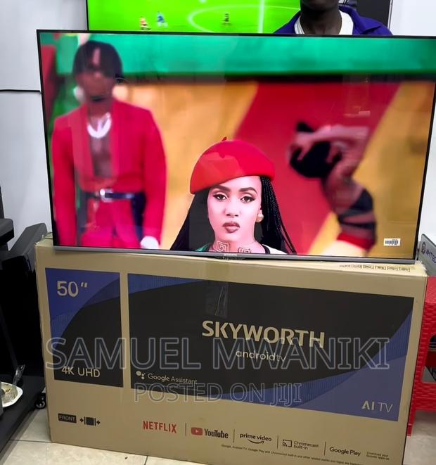 Skyworth 50′′ Uhd Smart Android Frameless Tv Netflix - thumbnail 11