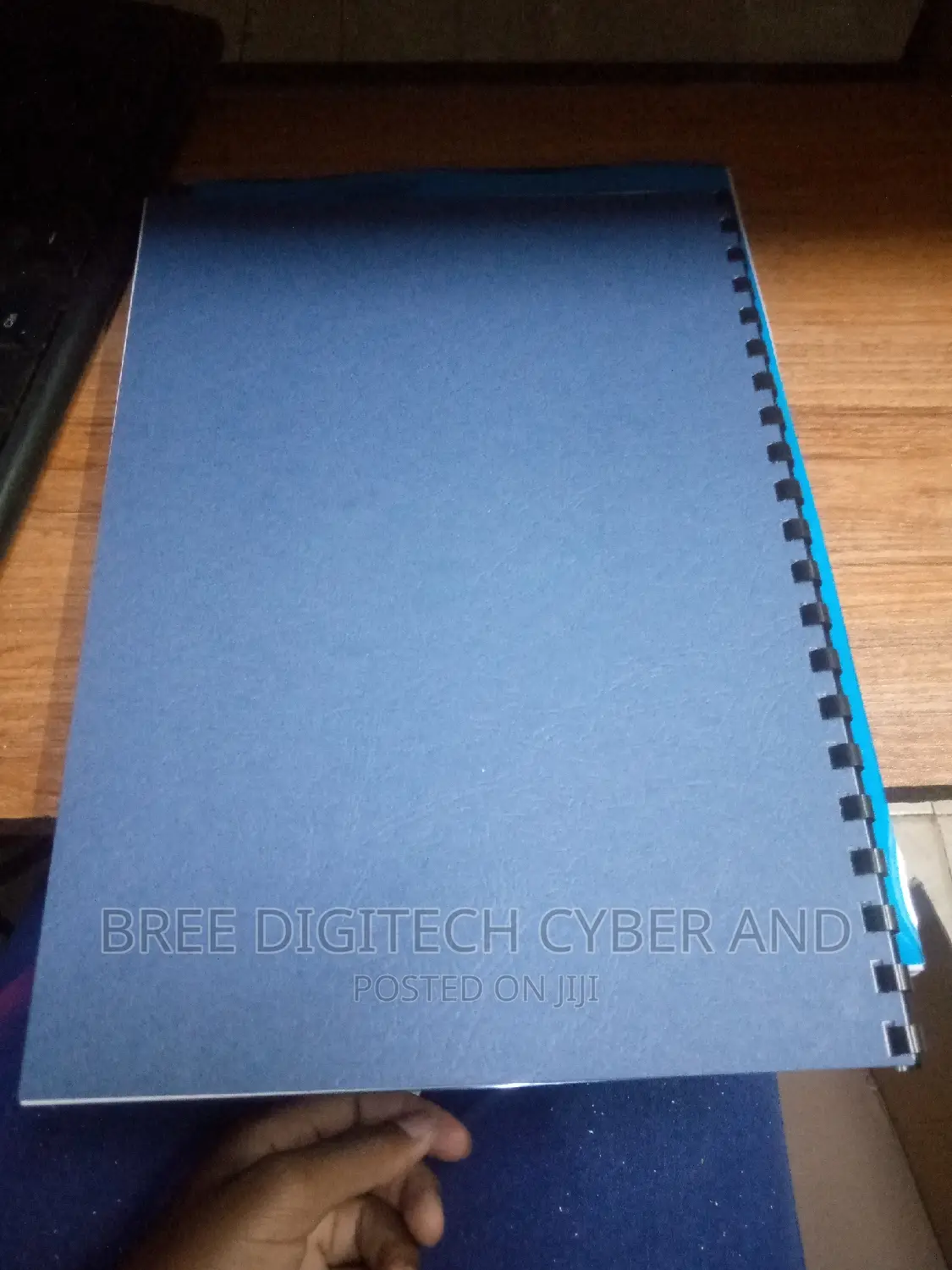 Black Ring Spiral Binding