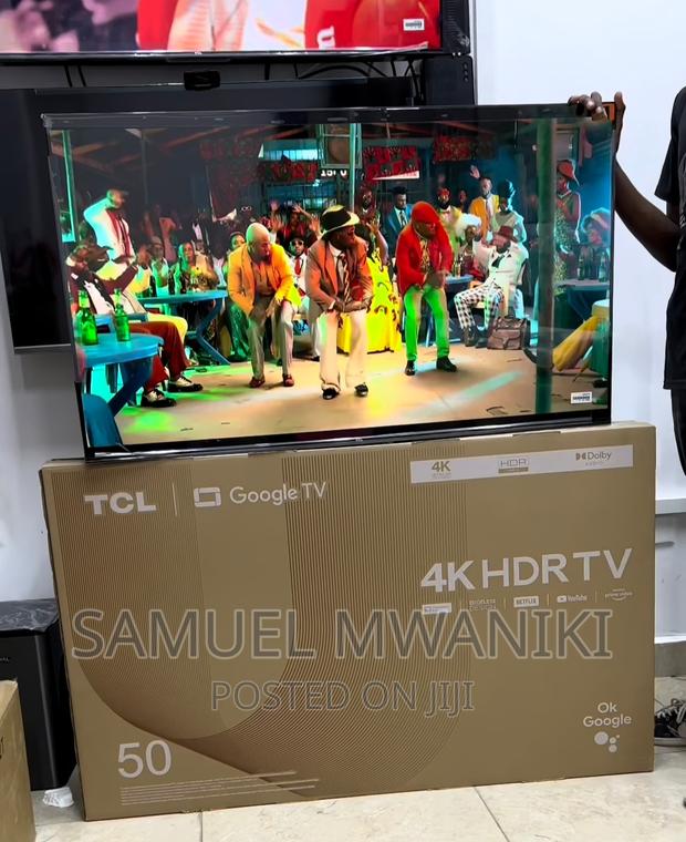 TCL 50” Frameless Uhd Google Tv With Voice Control New - thumbnail 6
