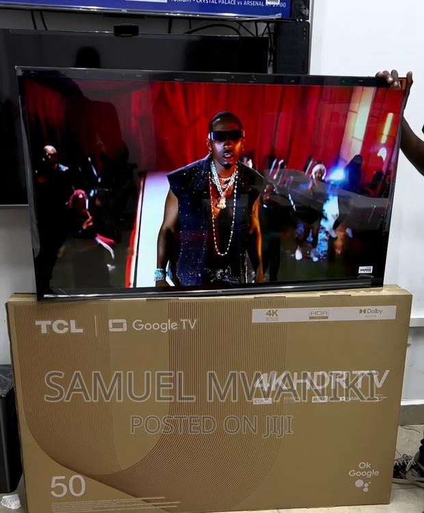TCL 50” Frameless Uhd Google Tv With Voice Control New - thumbnail 7