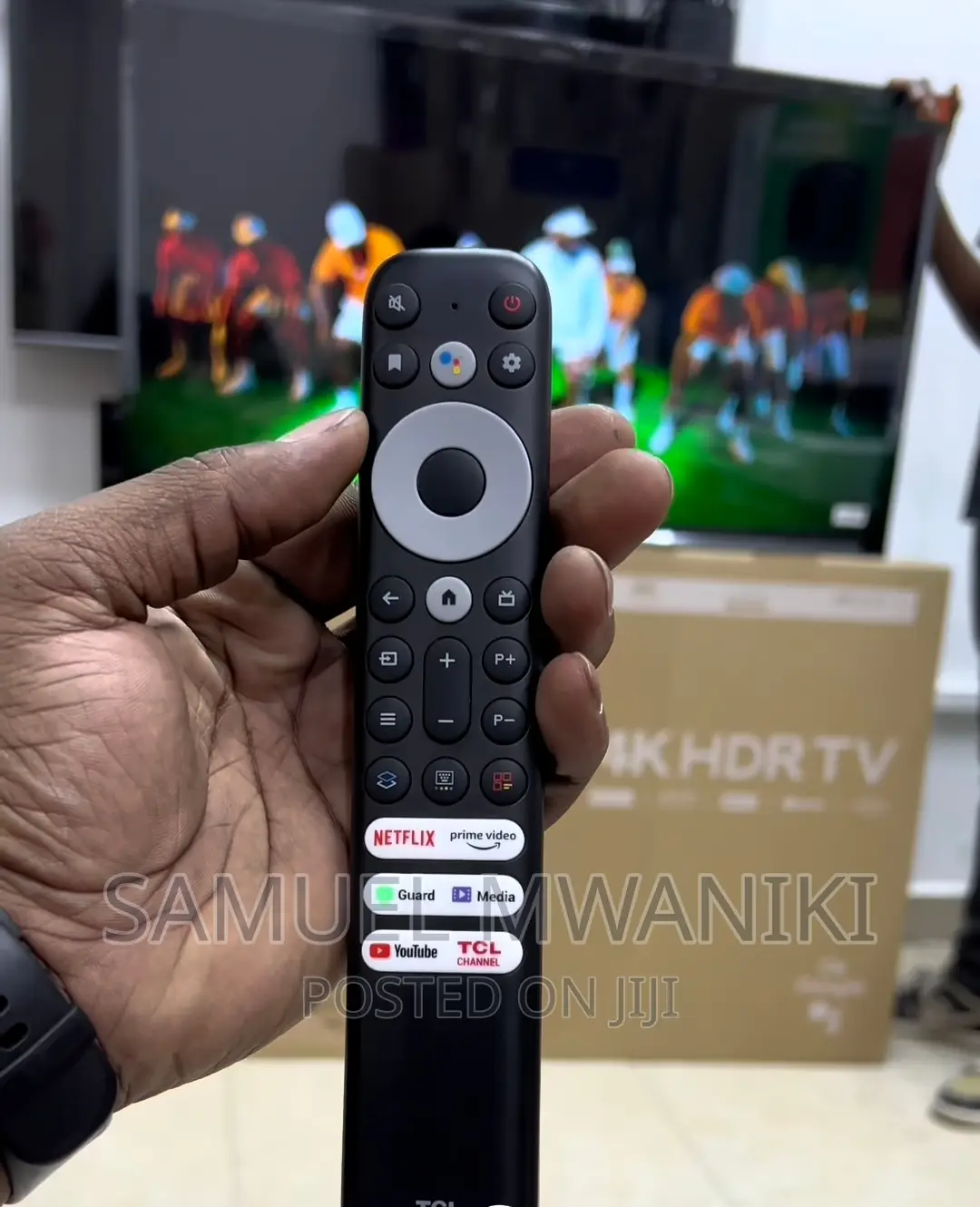 TCL 50” Frameless Uhd Google Tv With Voice Control New