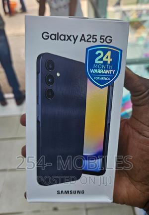 New Samsung Galaxy A25 256 GB Black - main view