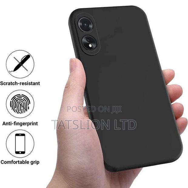 Back Cover Case for Oppo A38 / Oppo A18 Matte Liquid Silicon - main view