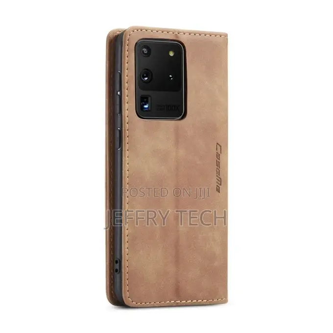 Flip Cover With 2 Card Slot for Samsung Galaxy S20 Ultra/Sam