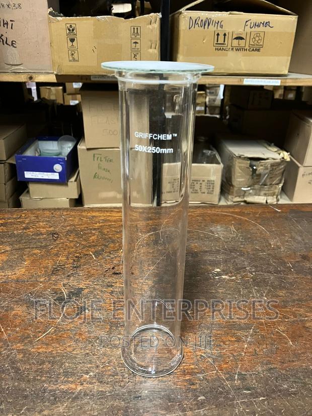 Gas Jar With Lid 150x50mm Griffchem