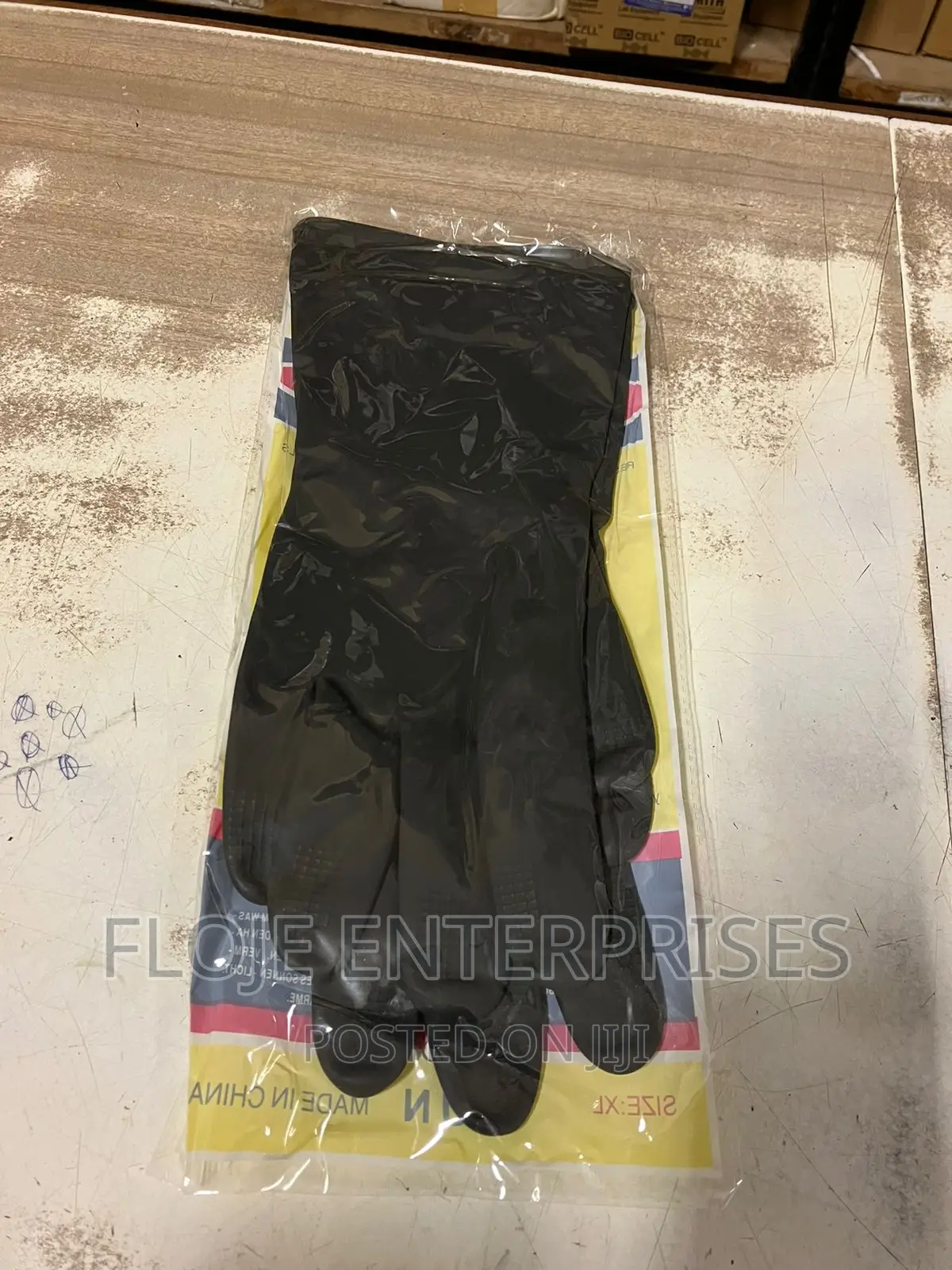 Gloves Rubber Pair