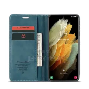 Inktree Samsung Galaxy S21 Ultra Flip Case | With Card Pocke