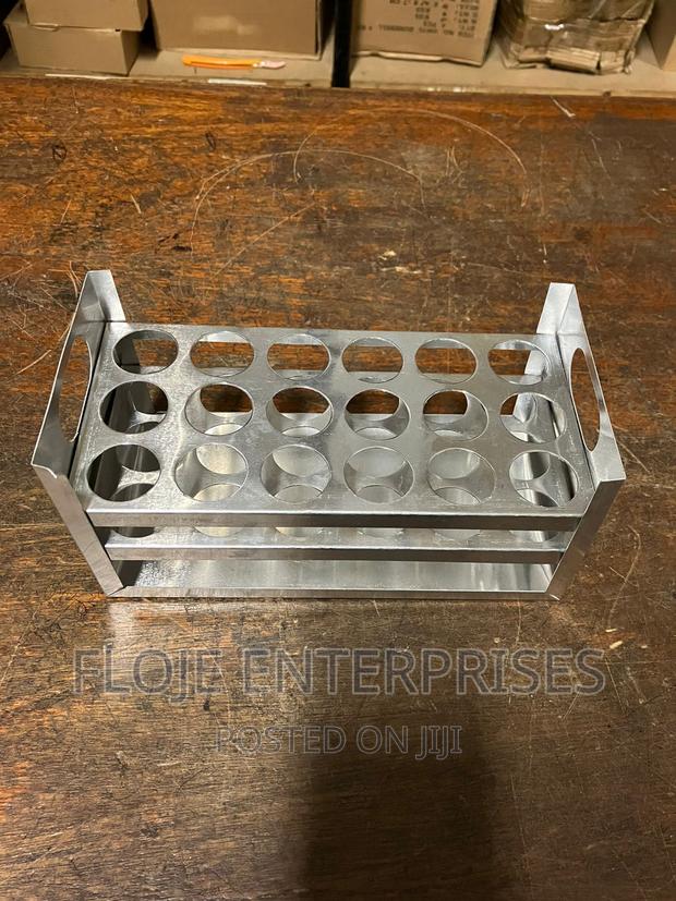 Test Tube Rack 18 Holes Aluminum
