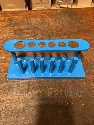 Test Tube Stand 6 Holes Plastic