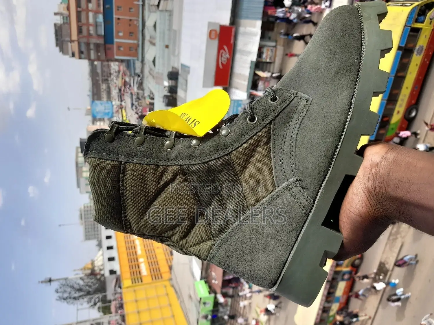 Siwar Jungle Green Tactical Military Boots 40-45