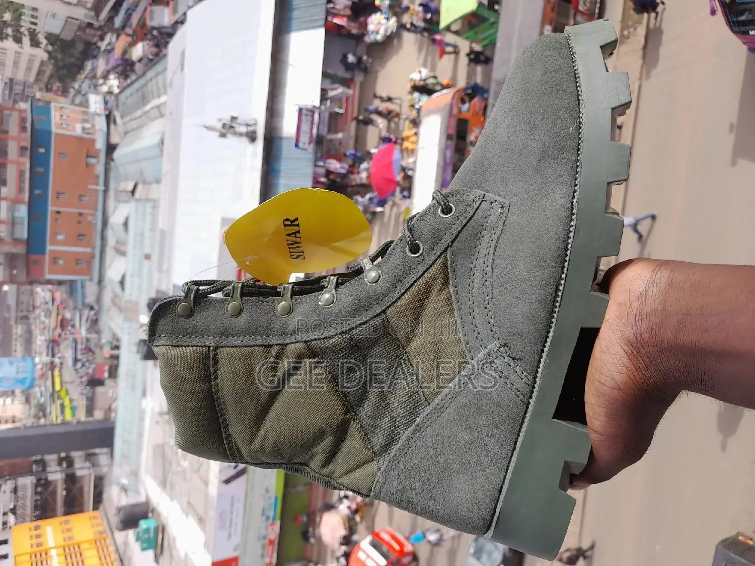 Siwar Green Boot Size 40-44 Tactical Military Boots