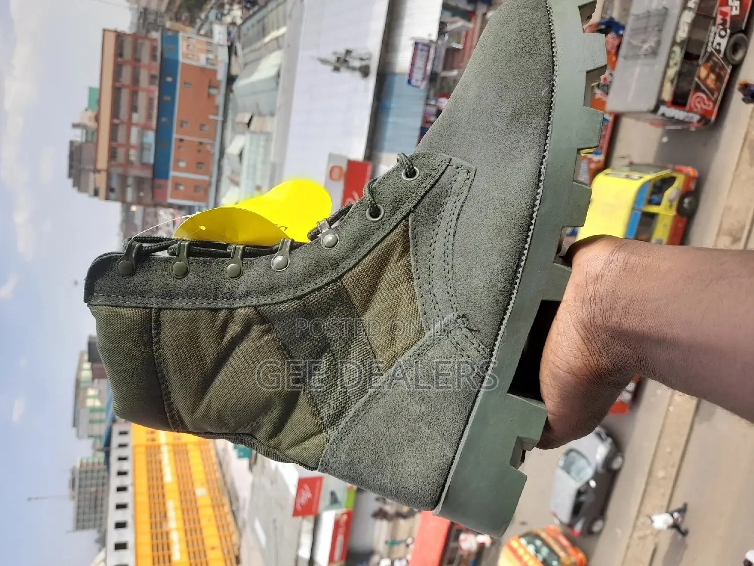 Siwar Green Boot Size 40-44 Tactical Military Boots