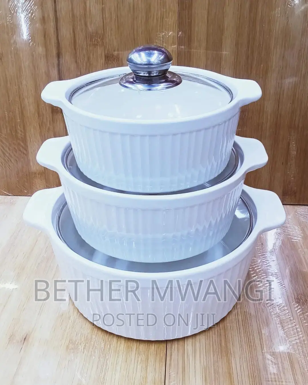 Elegant 3 in 1 Ceramic Serving Dishes