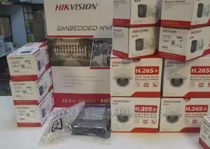 Hikvision 4 Channels 2MP IP Network CCTV 4 Cameras