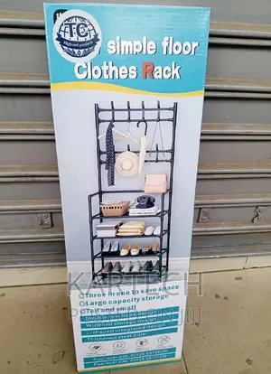 Affordable 5 Layer Shoe Rack and Hangers