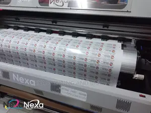 Per Square Meter Clear Sticker
