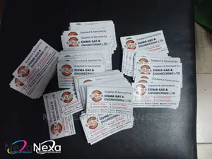 Per Square Meter Clear Sticker
