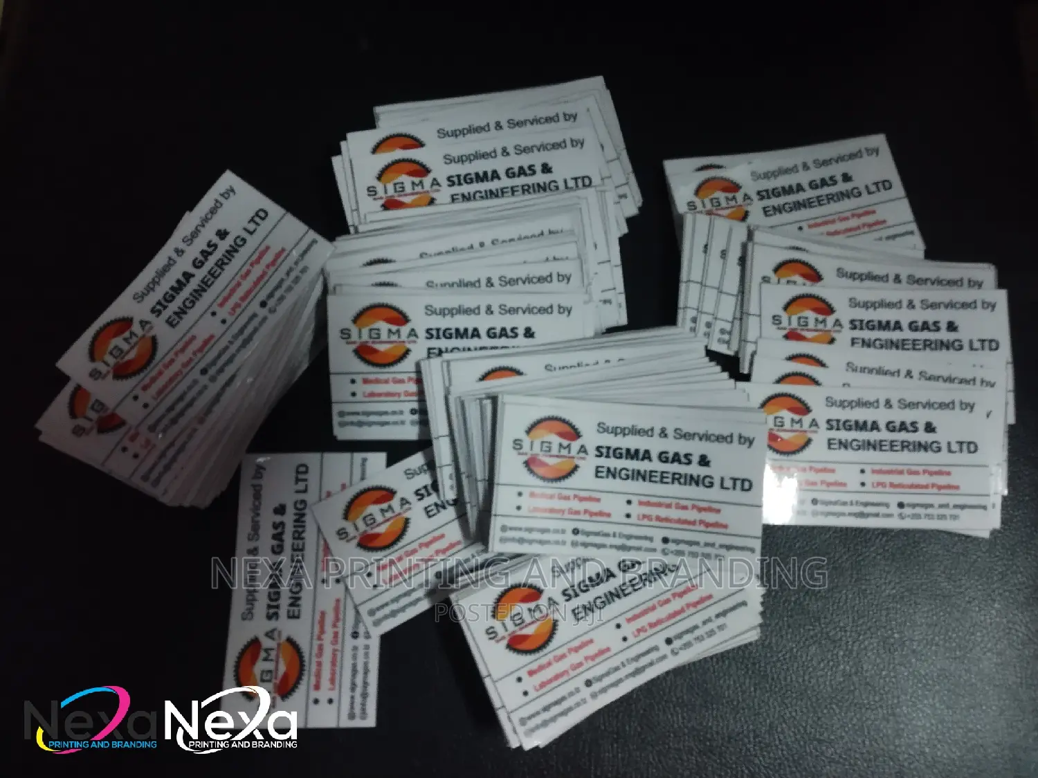 Per Square Meter Clear Sticker