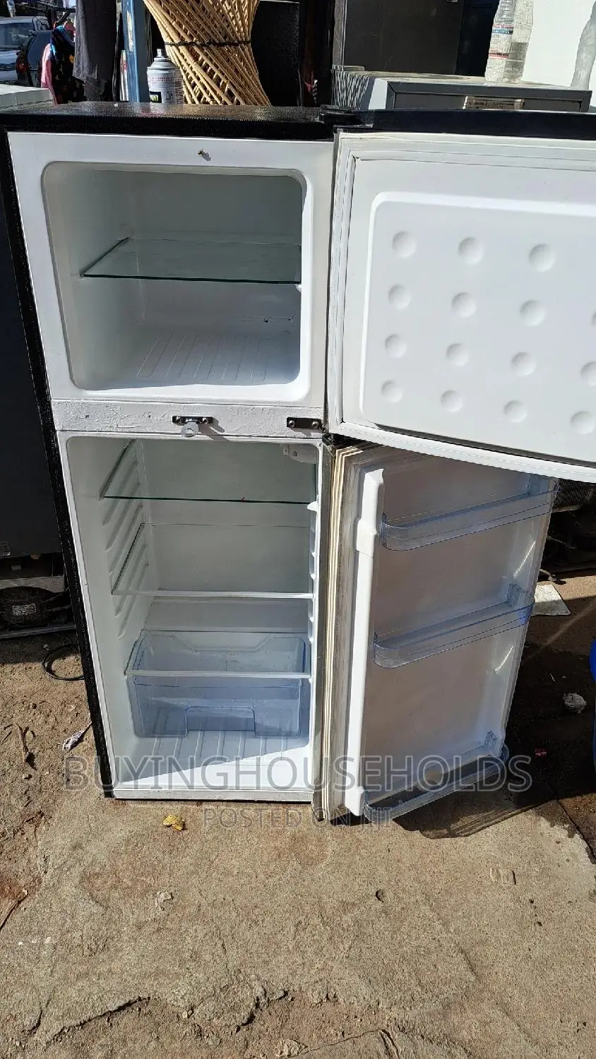 Bruhm 120L Two Door Fridge