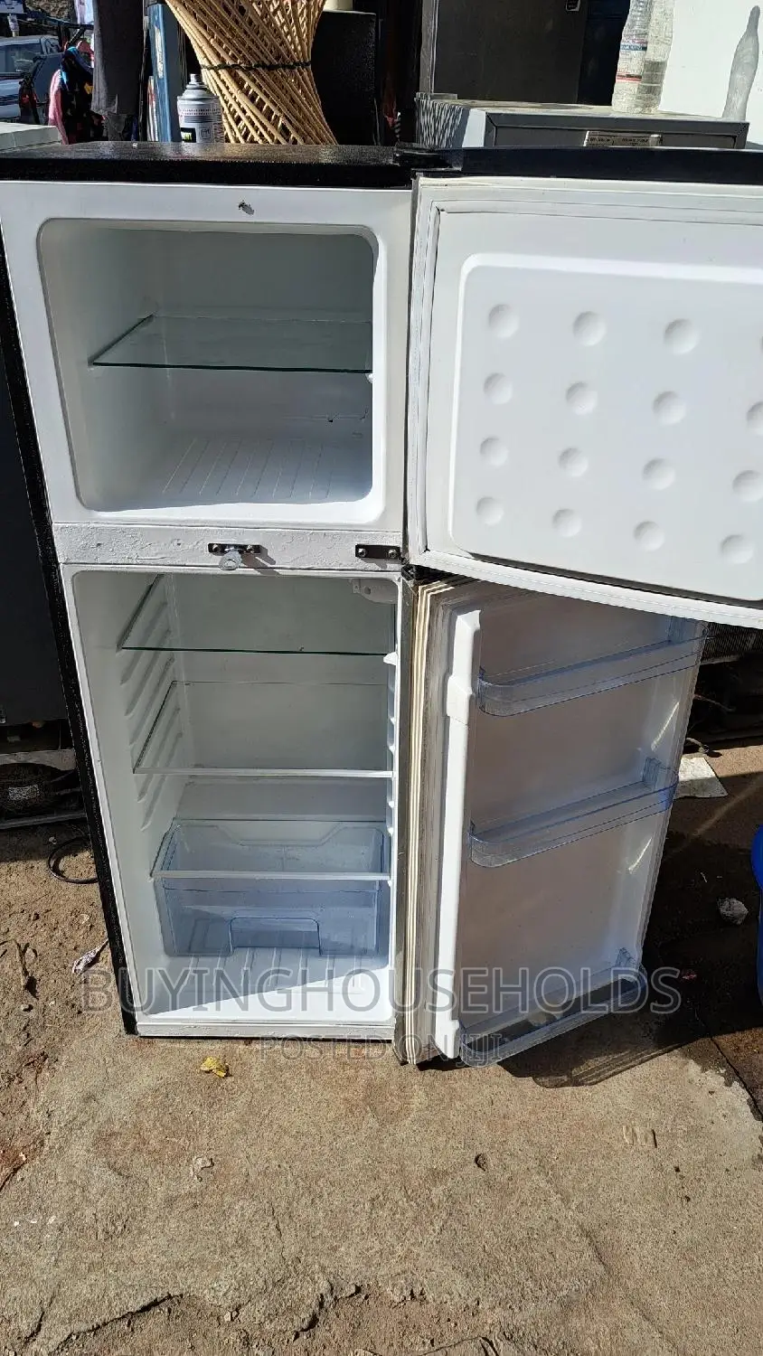Bruhm 120L Two Door Fridge