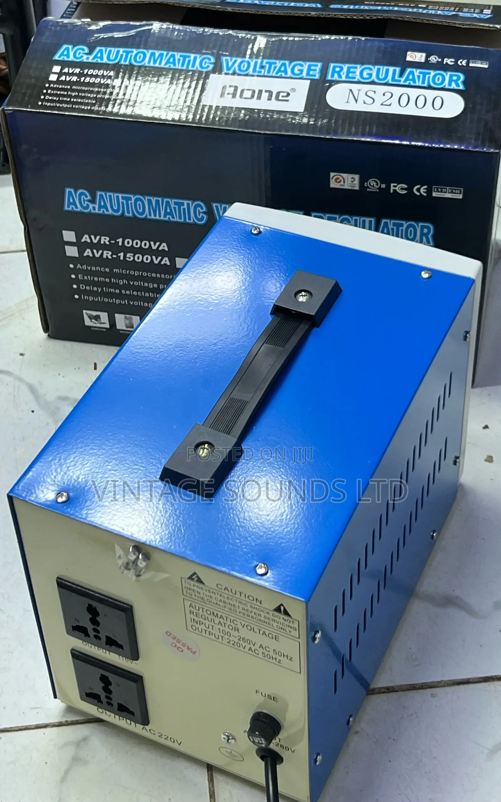 Automatic Voltage Stabilizer Regulator– 2000va/