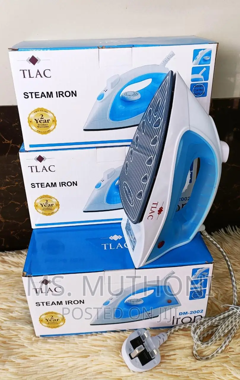 Tlac Steam Iron Boxes With Nonstick Base