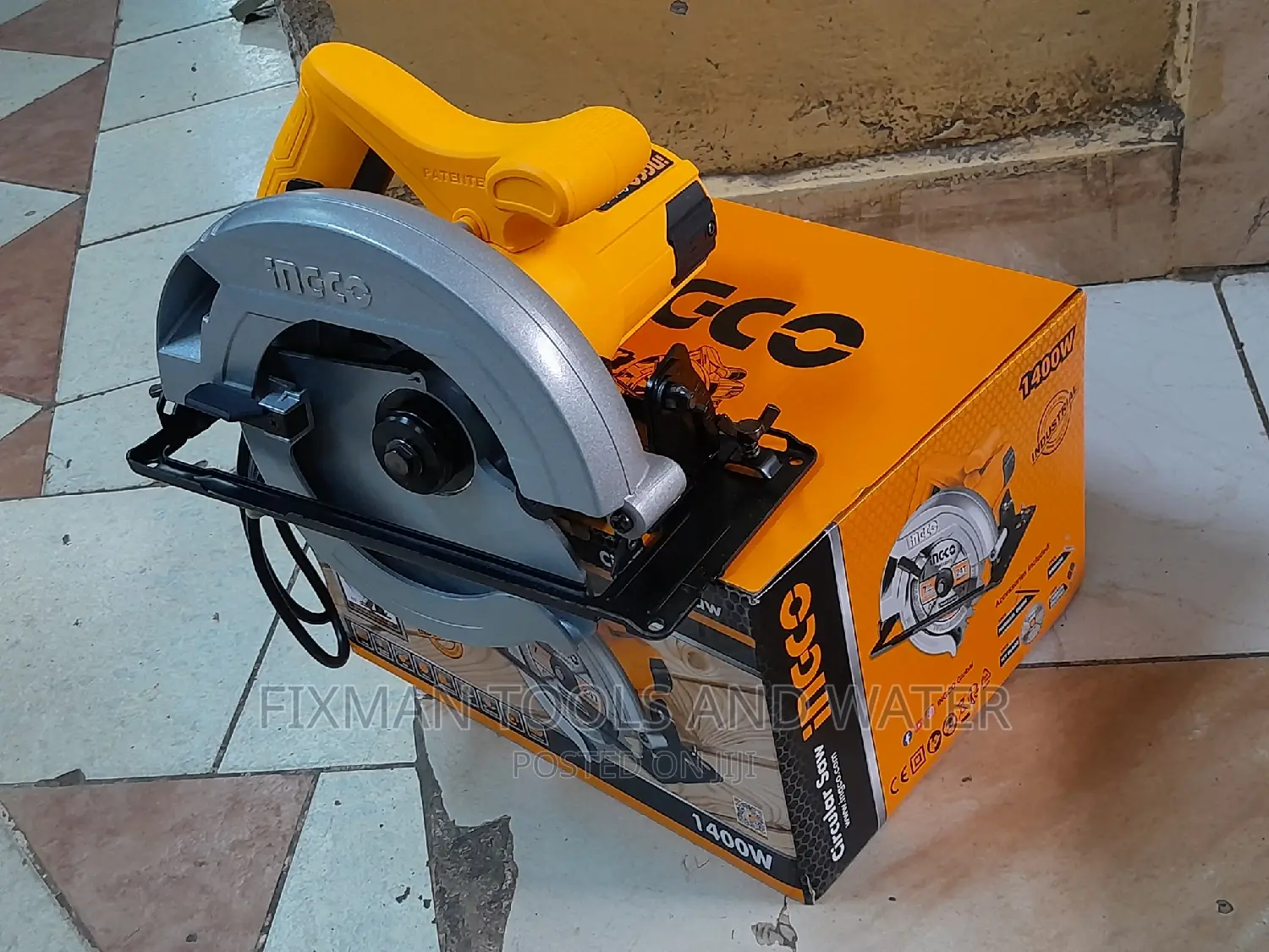 INGCO CIRCULAR SAW 7" 1400 WATTS +Free Blade