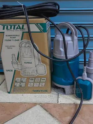 Portable Sewage Pump 1 Hp 8M 216 L/Min
