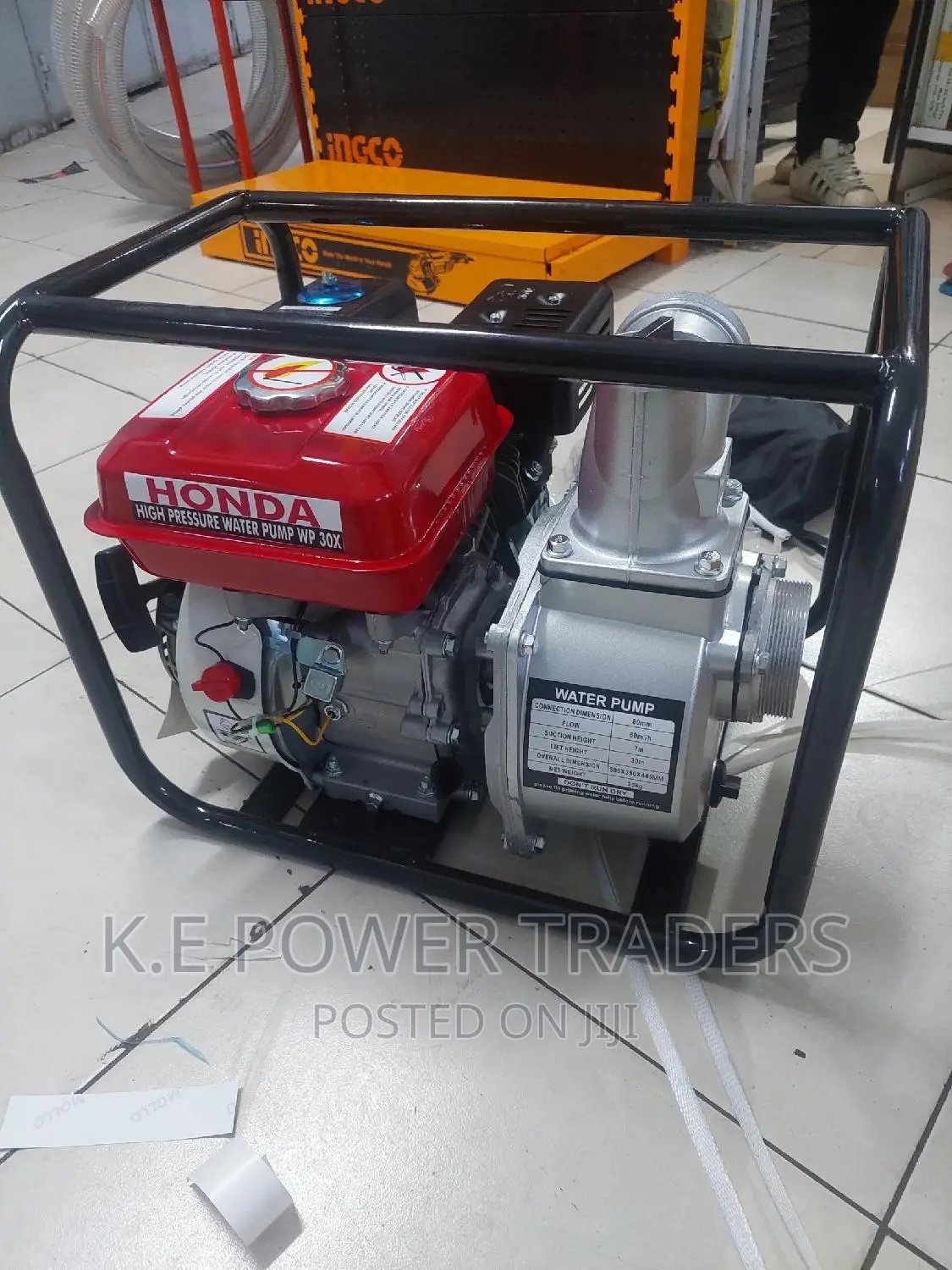 3" Honda High Pressure Water Pump