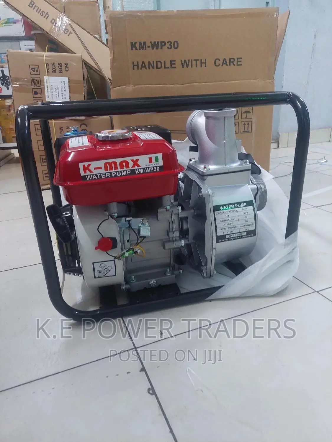 Italian Technology Kmax 3 Inch Water Pump