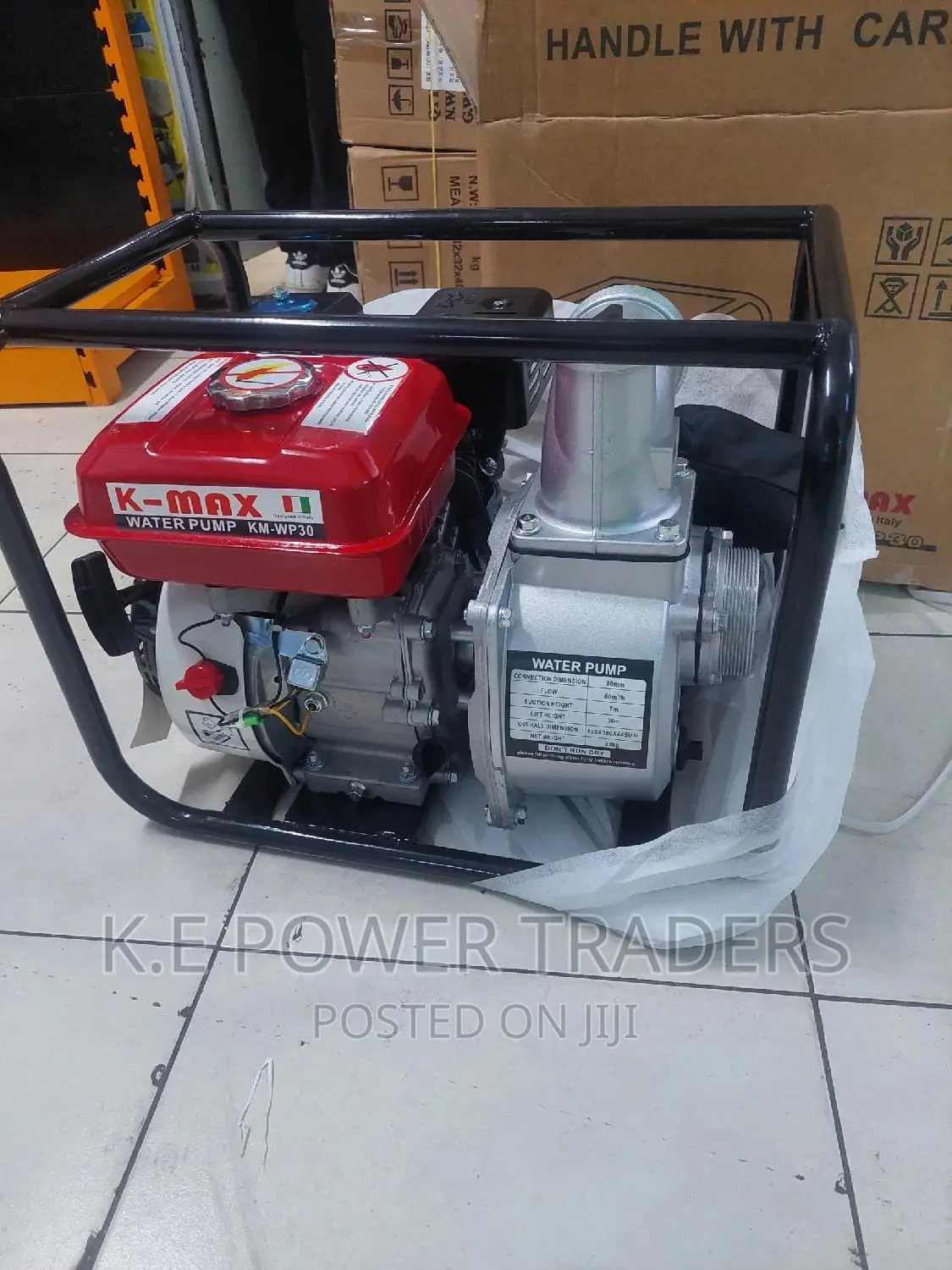 Italian Quality Kmax 3 Inch Water Pump
