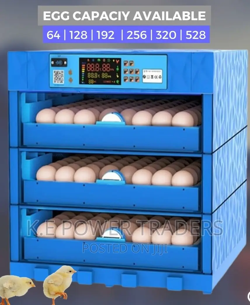 Paultry Automatic 192 Egg Incubator