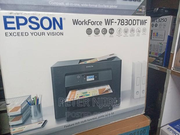 Epson Workforce WF-7830DTWF A3 Colour Multifunction Inkjet P - main view