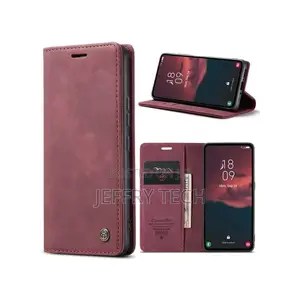 Pikkme Samsung Galaxy A54 5G Flip Cover | Dual-Tone PU Leath
