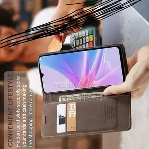 Shock Proof Flip Cover Back Case Cover for Oppo A78 5G (Fle