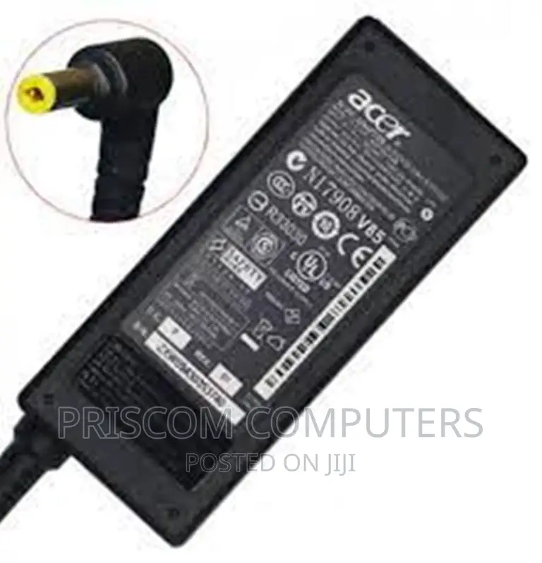 Acer Laptop Charger ACER 19V 3.42A, 65W Yellow Pin