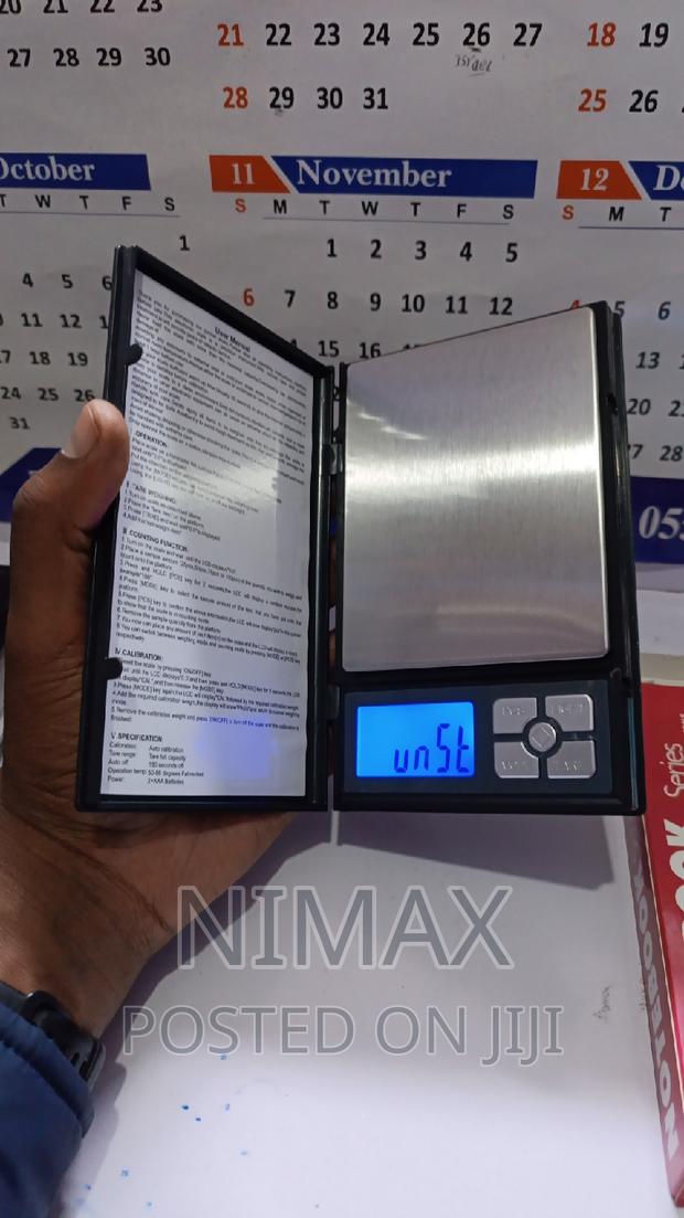 Digital Pocket Scale Led Screen 0.01gms X 500gms - thumbnail 4
