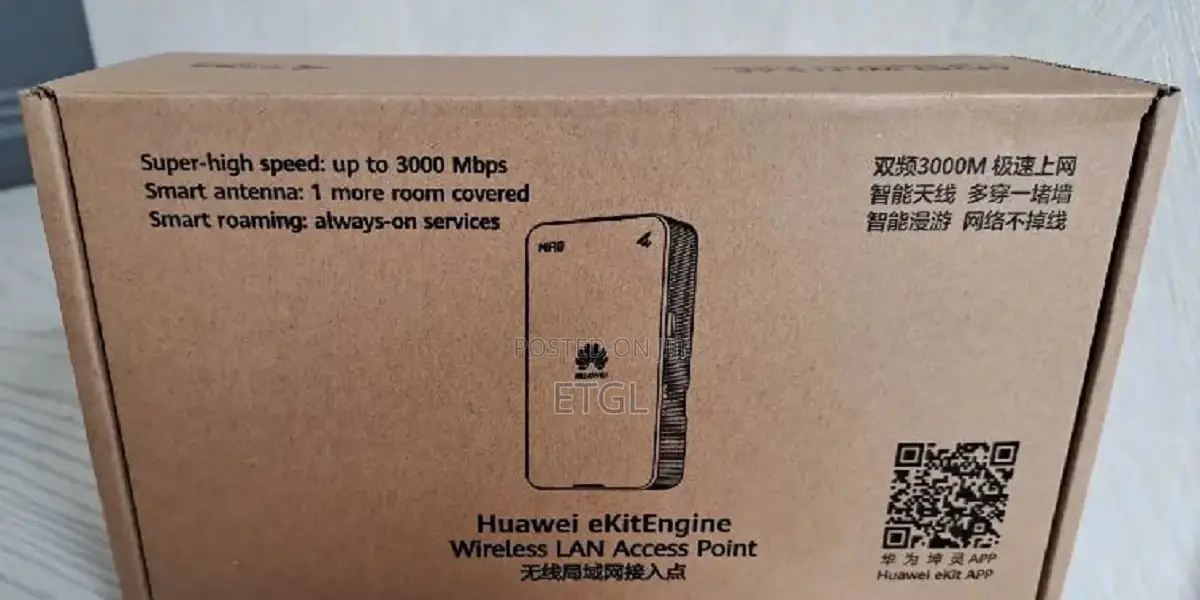 Huawei Wall Plate Wifi 6 Access Point AP, Dual-Band 2.4ghz