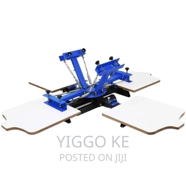 4 Colours 4 Stations Screen Printer - thumbnail 2