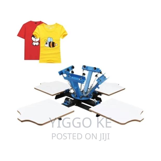 4 Colour 4 Stations Screen Printer - thumbnail 2
