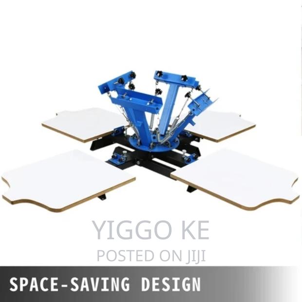 4 Colour 4 Stations Screen Printer - thumbnail 3