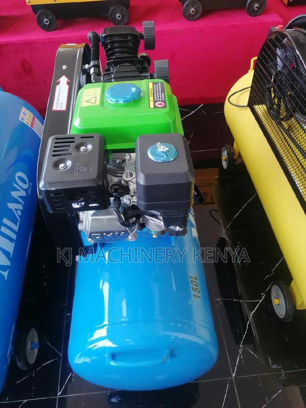 Milano Gasoline 150L Air Compressor -Petrol Powered