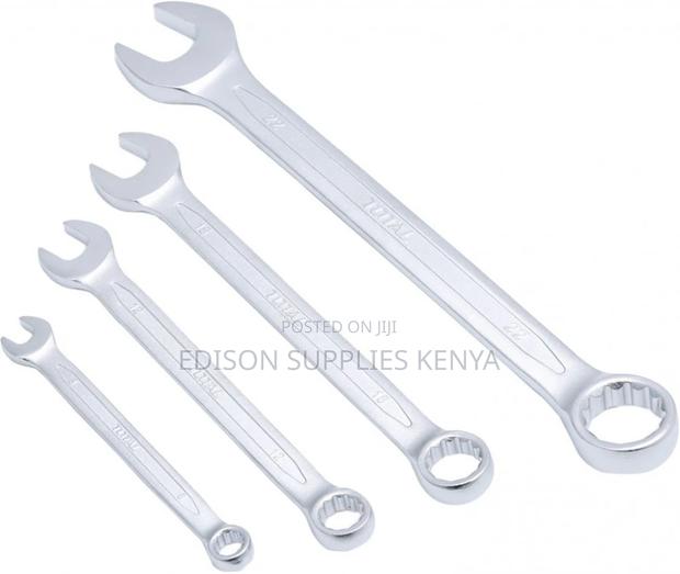 Spanners Total Combination Spanners Set 12pcs CRV Heavy Duty - thumbnail 3