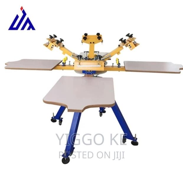 4 Station Four Colour Screen Printers