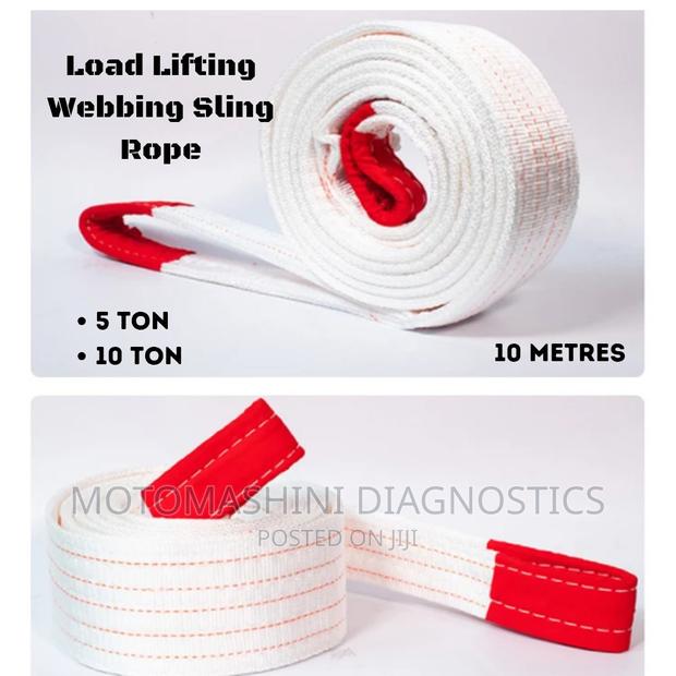 Load Lifting and Pulling Webbing Belt Slings